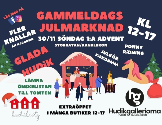  Gammeldags Julmarknad