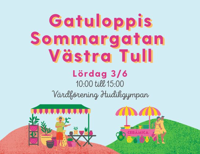  Gatuloppis Sommargatan Västra Tull