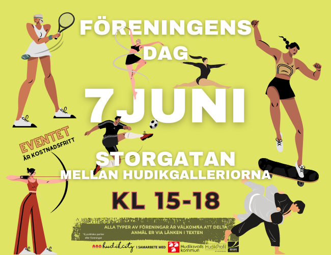  FÖRENINGENS DAG 7 JUNI kl 15-18