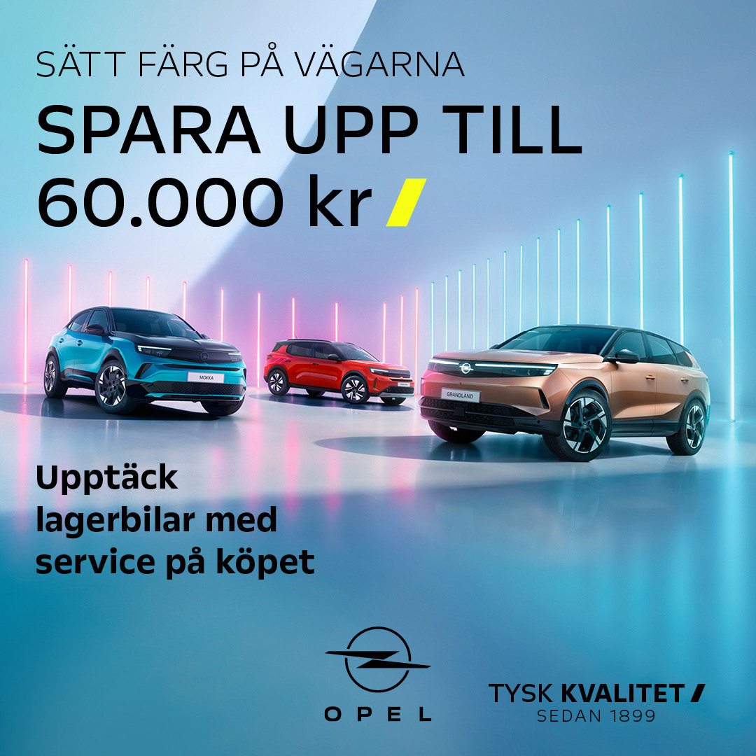 OPEL LAGERBILAR